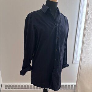 Dolce and Gabbana button up shirt in navy